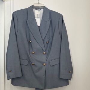 H&M powder Blue Blazer